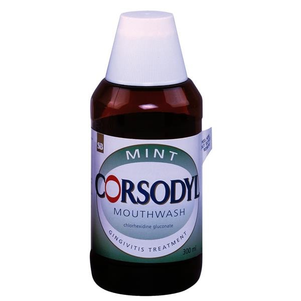 Corsodyl Mouthwash Mint Single 300ml