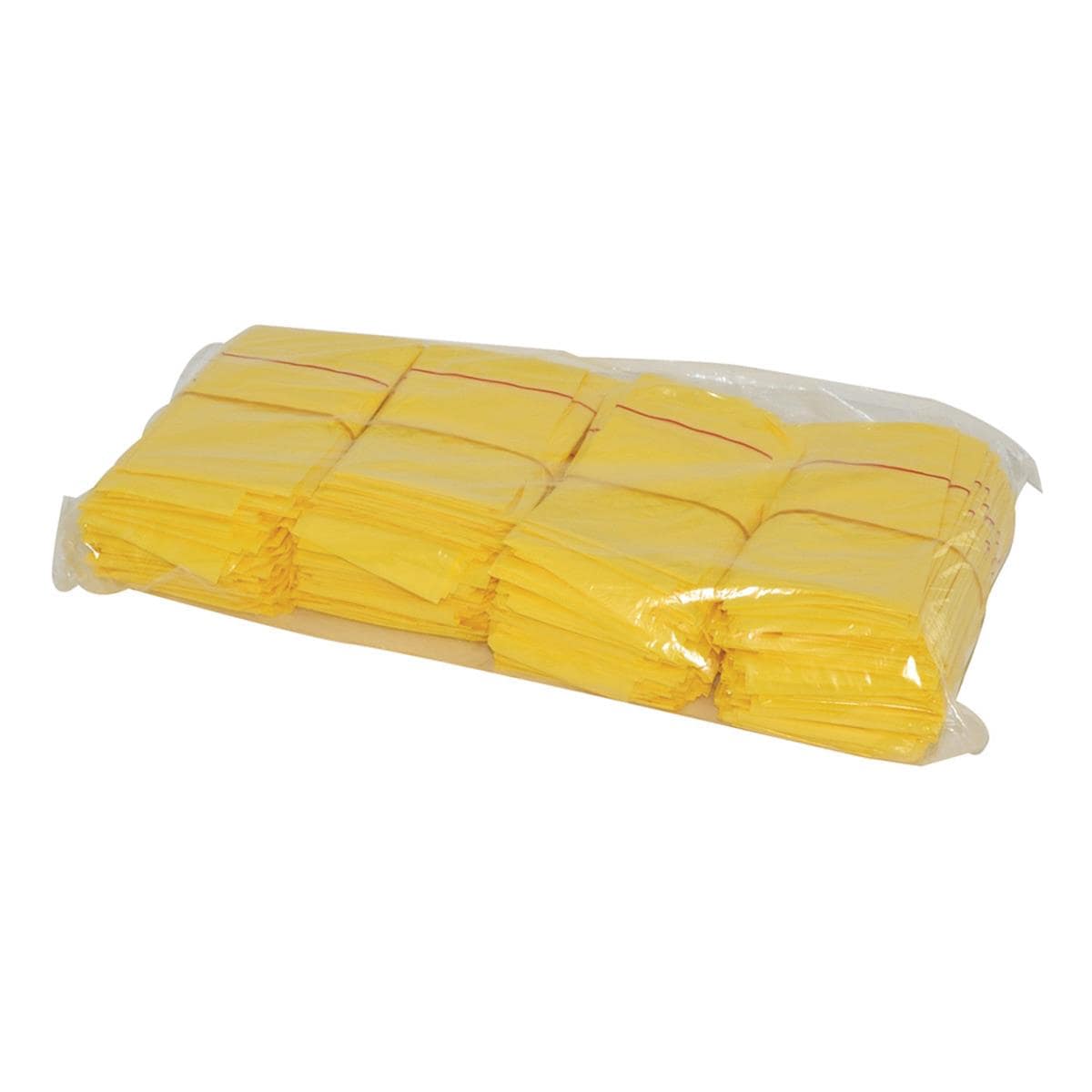 Disposable Bag Yellow 10.5 x 18 Inch 200pk