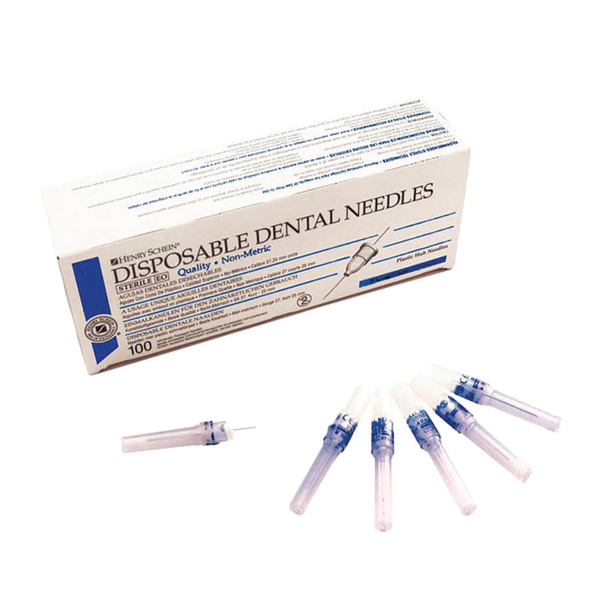 HS Needles Plastic Hub Disposable 30G Extra Short 10mm 100pk