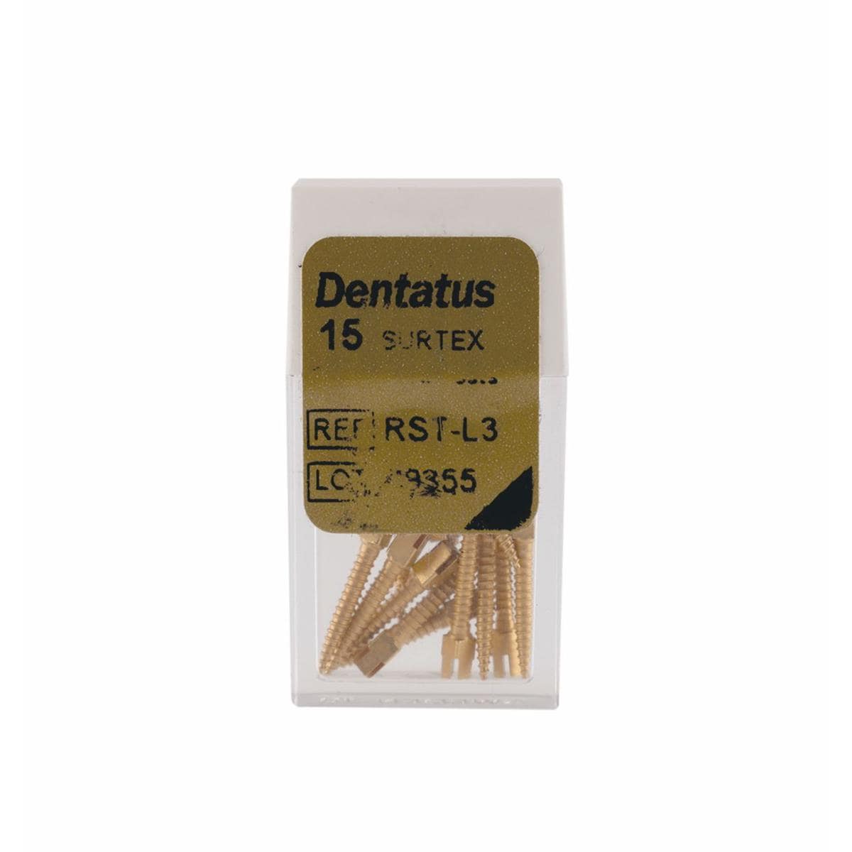 Dentatus Gold Post Size 3 Long 15pk