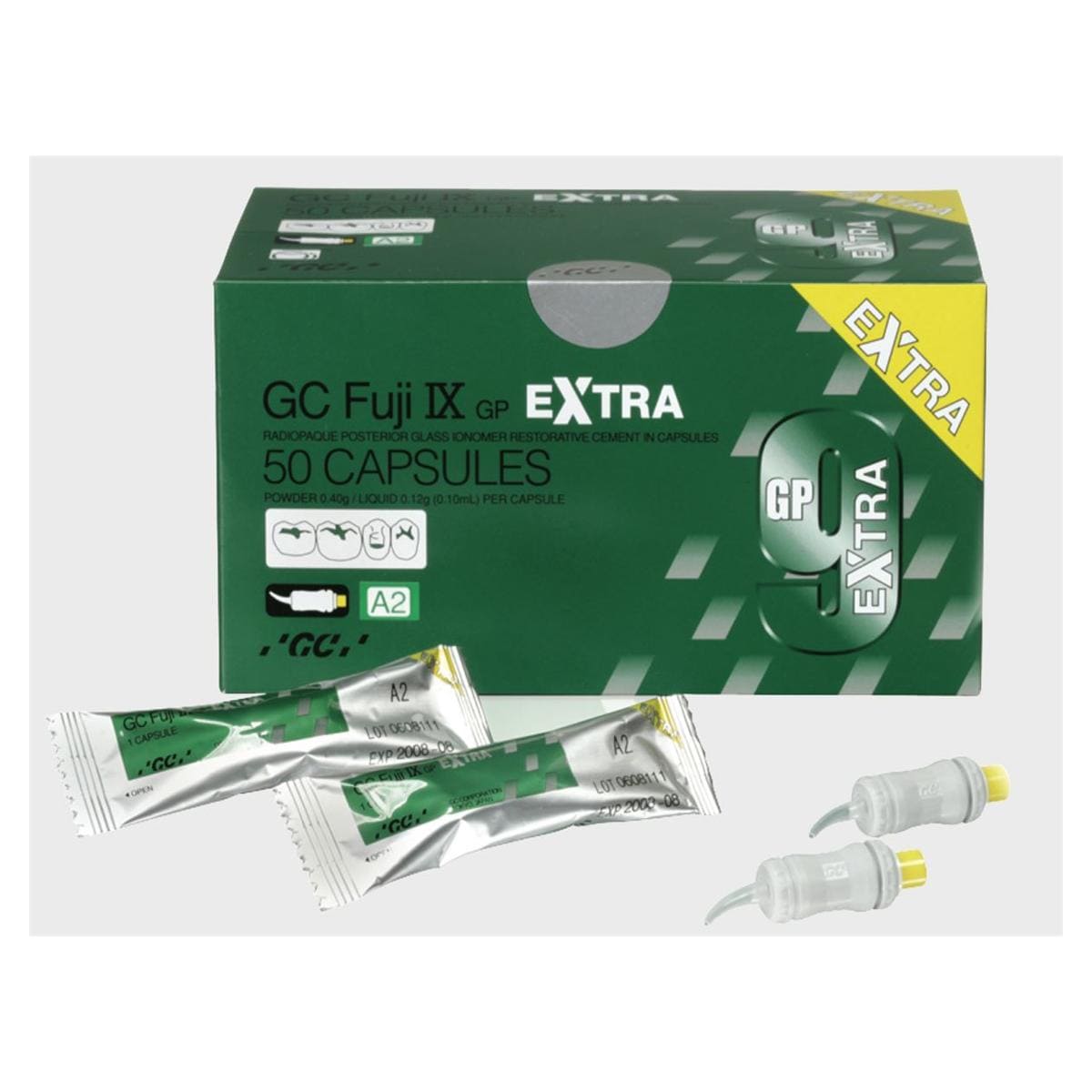 Fuji IX 9 GP Extra GI Capsules A2 50pk