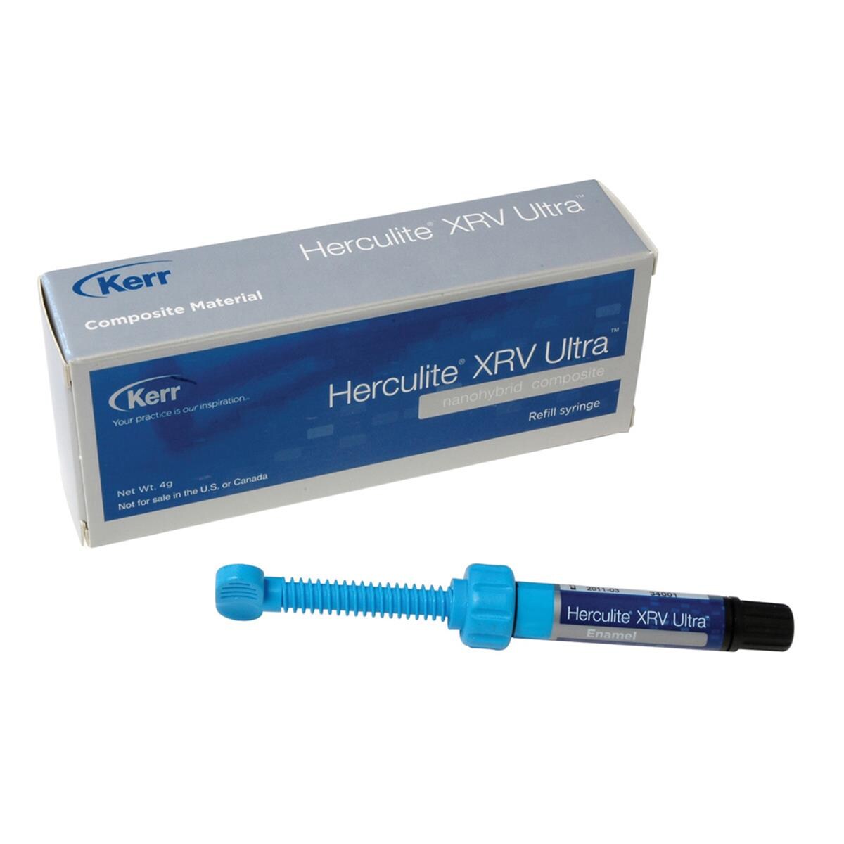 Herculite XRV Ultra Syringe 4g Enamel B4