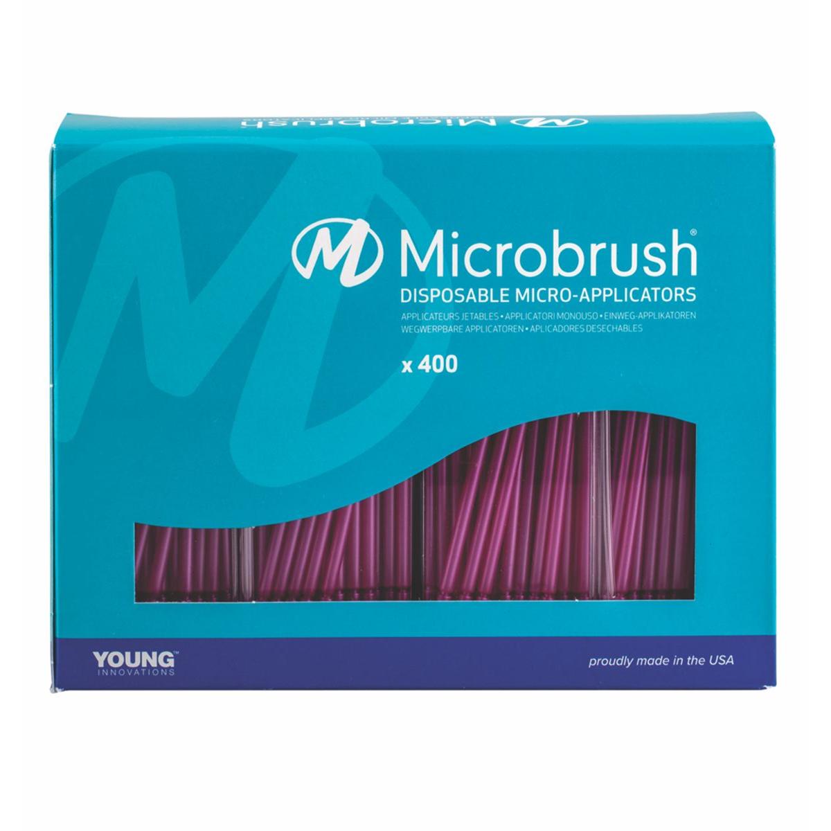 Microbrush Plus Fine Pink 400pk