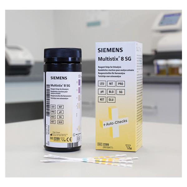 Siemens Multistix 8 SG Reagent Strips 100Pk