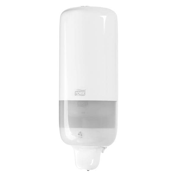 Tork Liquid and Spray Soap Dispenser White