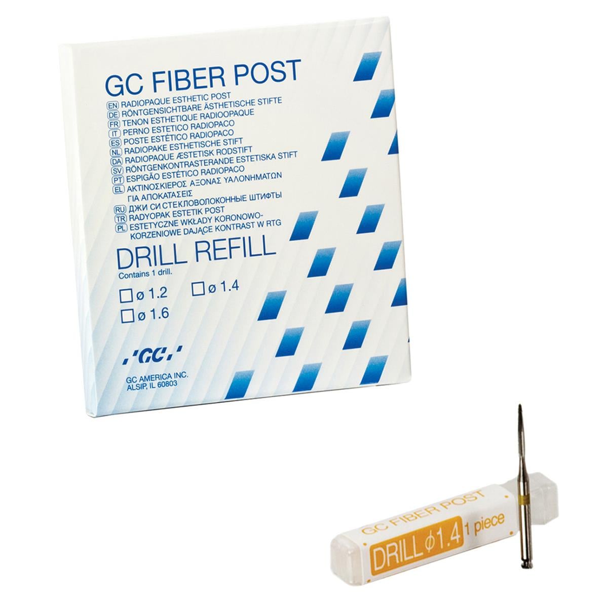GC Fiber Post Drill 1.4mm