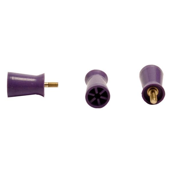 ACCLEAN Prophy Cups Screw-In Latex-Free Purple Medium 100pk