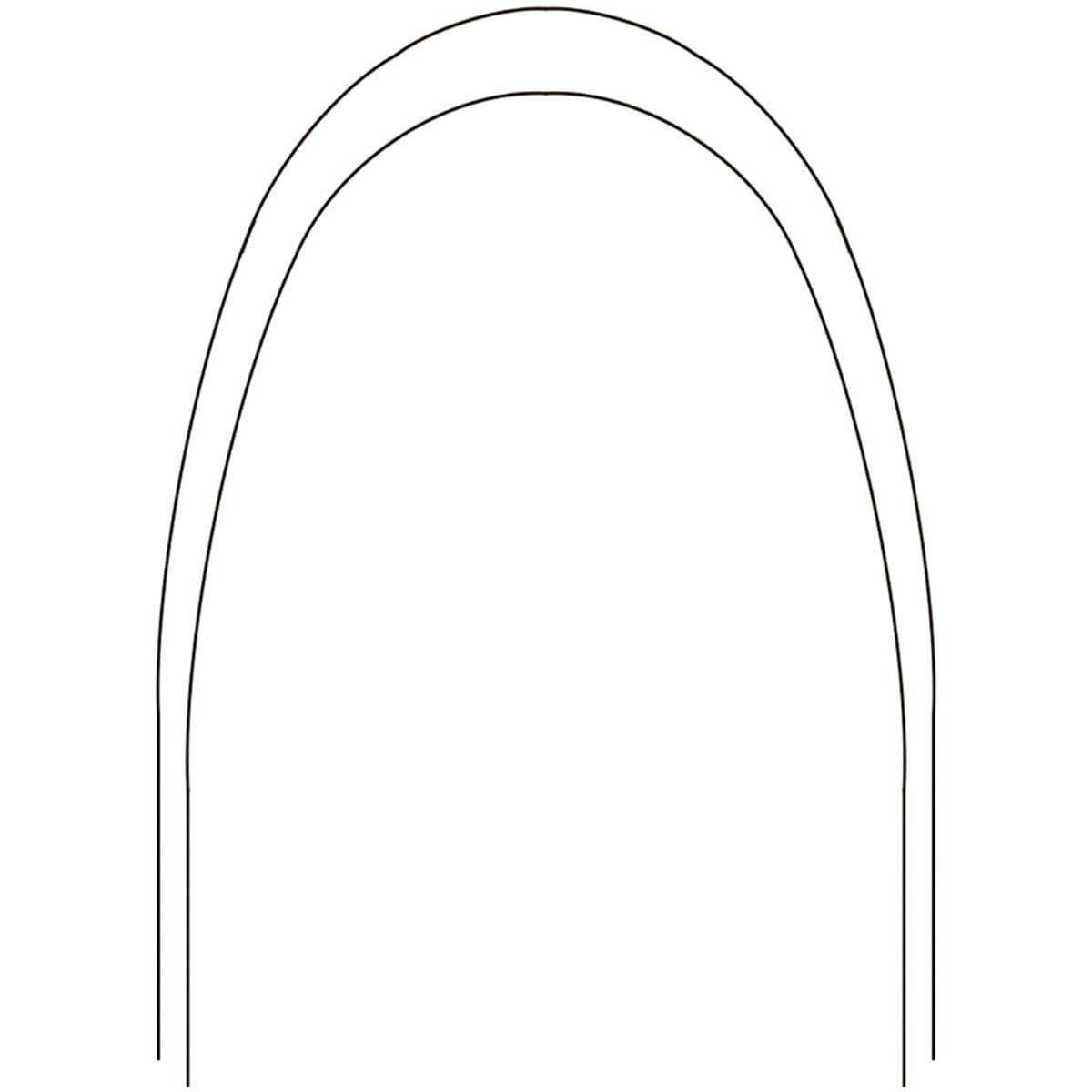 Archwire Bio-Kinetix Oval Arch Form III Shape 018 Lower 10pk
