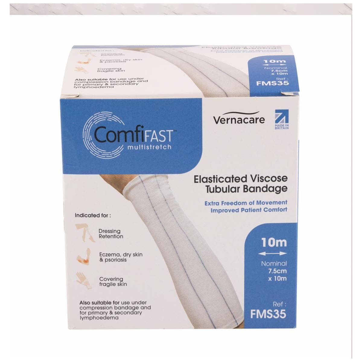 Comfifast Bandage Blue 7.5cm x 10m Large Limb