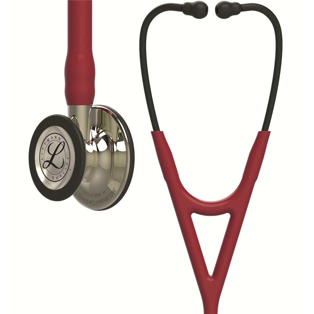 Littmann Cardiology IV Stethoscope Champ Chestpiece/Burgundy Tube