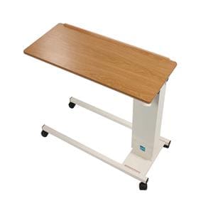 Easi Riser Adjust Overbed Table with Wheels Std Bs