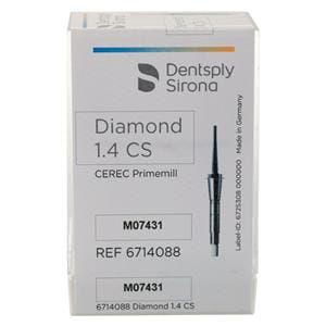 CEREC Primemill Diamond CS Bur 1.4mm 6pk