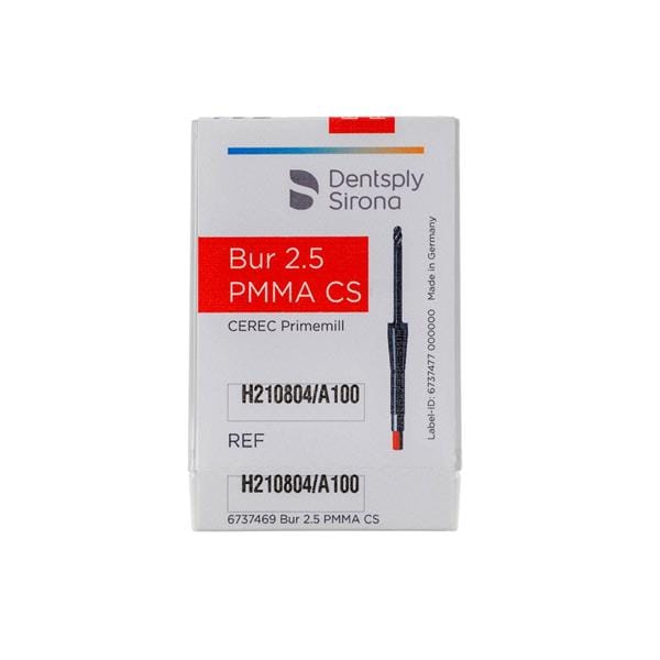 CEREC Primemill PMMA CS Bur 2.5mm 3pk