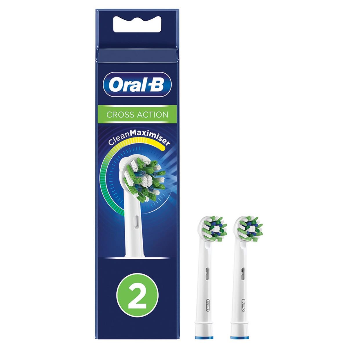 Oral-B Cross Action Refill 2pk