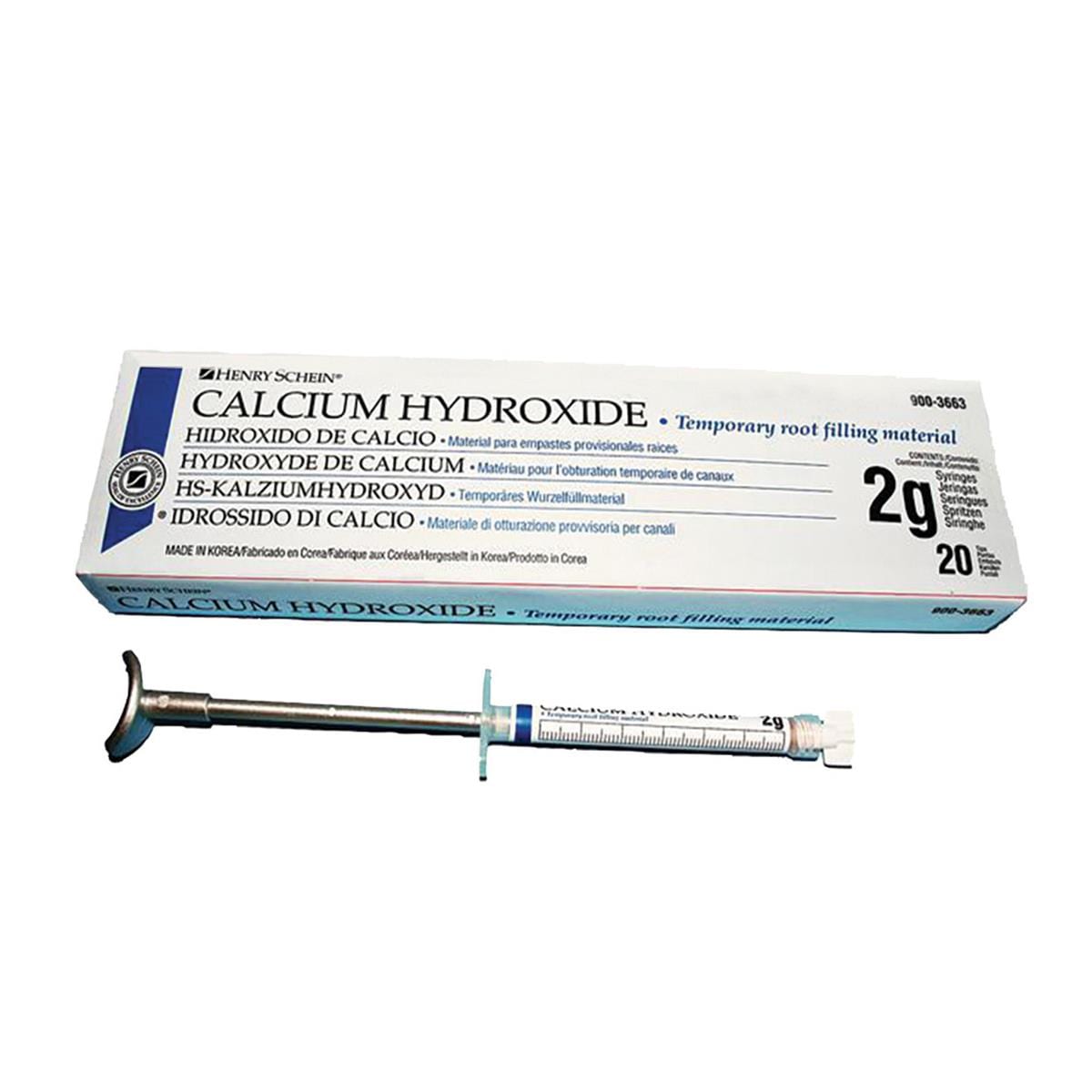 HS Calcium Hydroxide Non-Setting 2g Syr/20 Tips