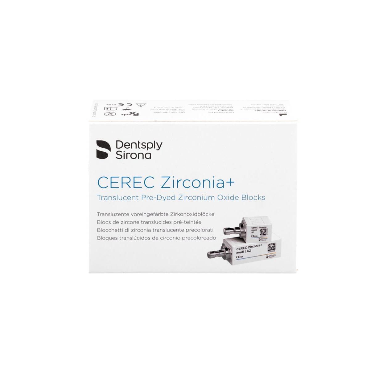 CEREC Zirconia+ Bloc medi A2 3Pk