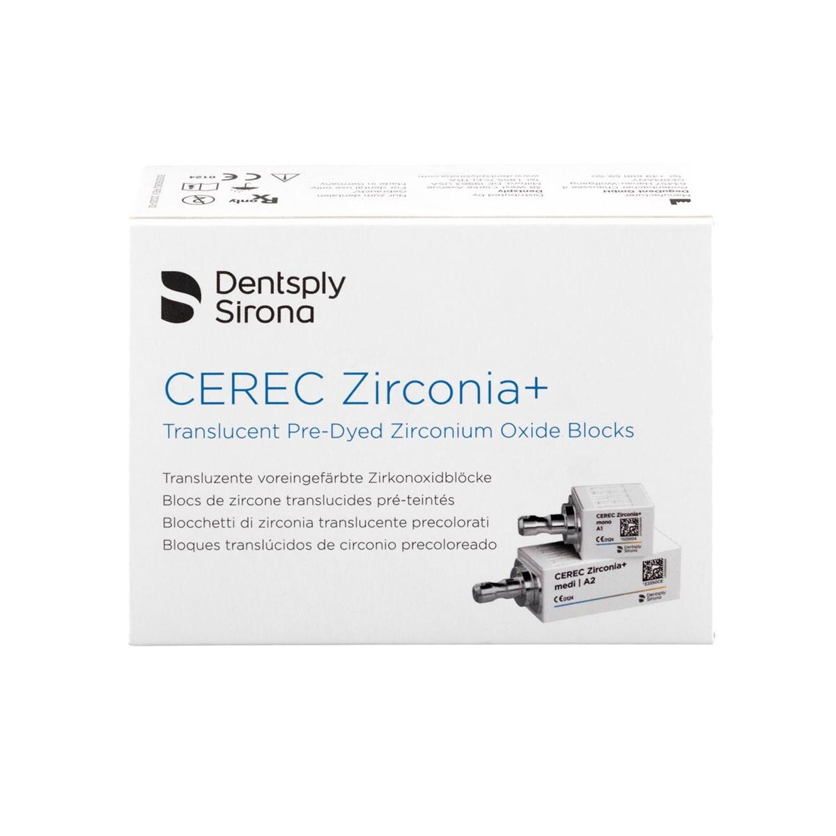 CEREC Zirconia+ Bloc medi A4 3Pk