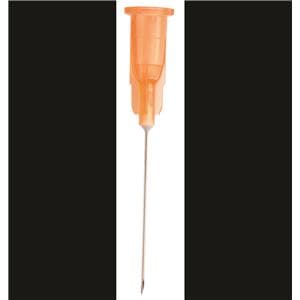 Agani Needle Hypodermic 25G x 25mm Orange 100pk