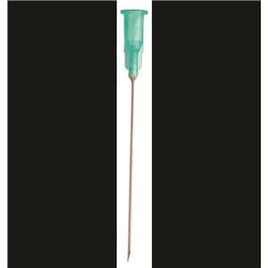 Agani Needle Hypodermic 21G x 25mm Green 100pk