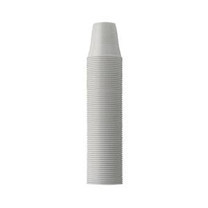 Plastic Cups Monoart White 3000pk